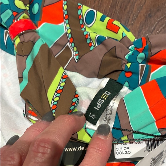 Colorful Patterned Bikini Set - Picture 3 of 6